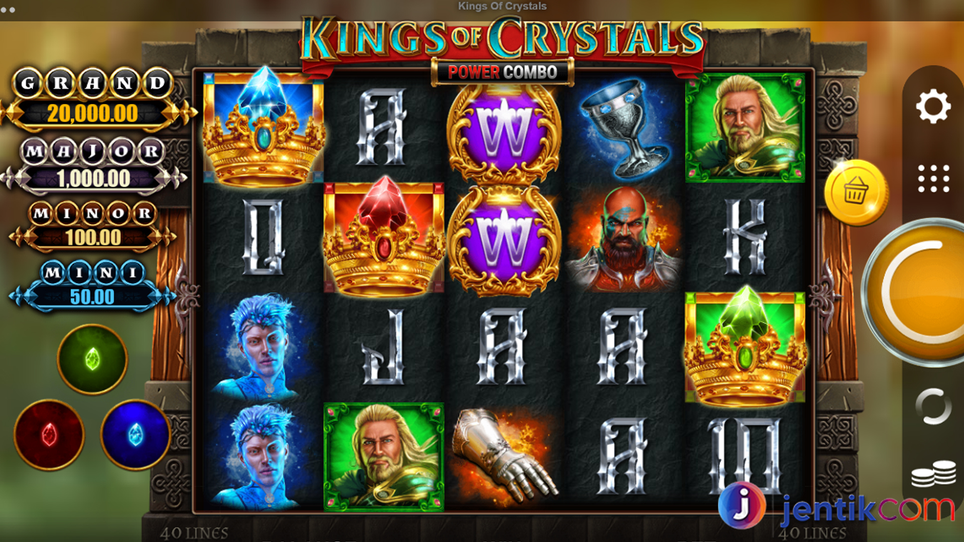 Kemenangan Besar di Kings of Crystals: Kristal Menunggu Pecah