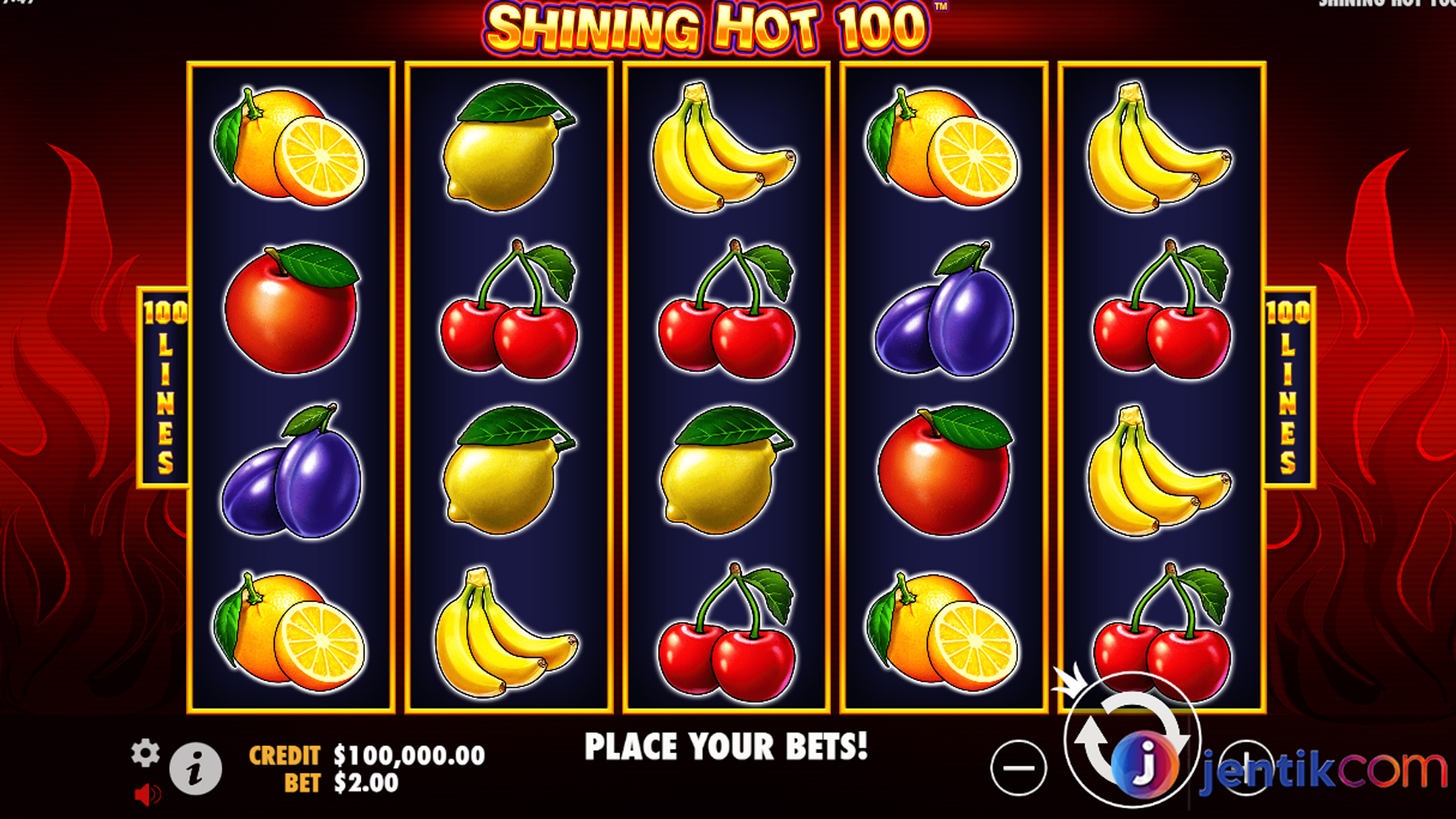 Slot Shining Hot 100: Cahaya Keberuntungan Menyinari Anda