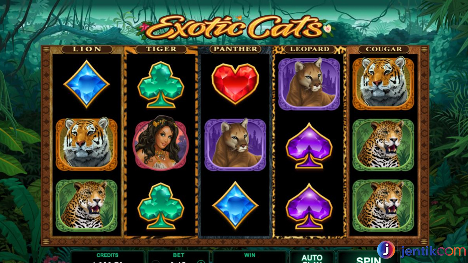 Slot Exotic Cats: Jackpot Melimpah, Kemenangan Menanti