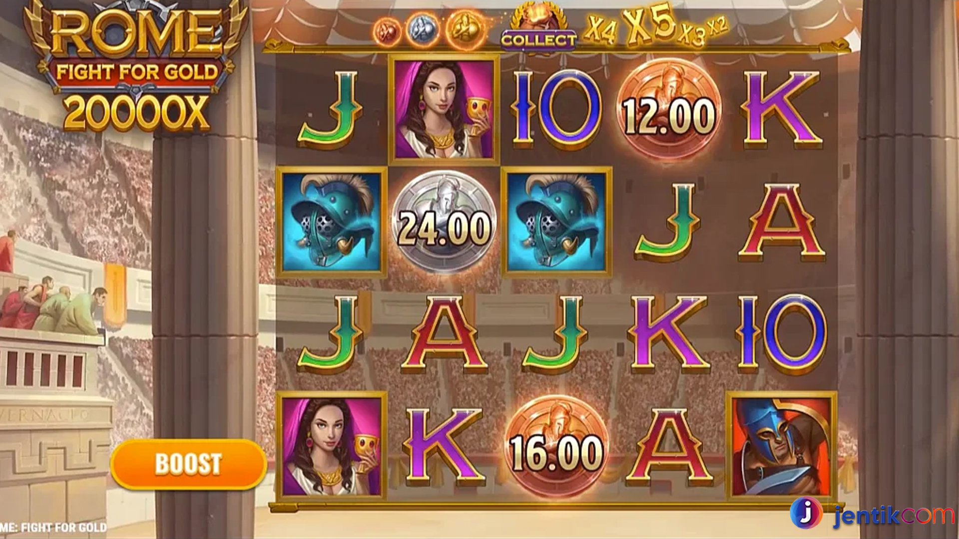 Slot Rome: Fight for Gold di Dunia Kuno yang Menantang