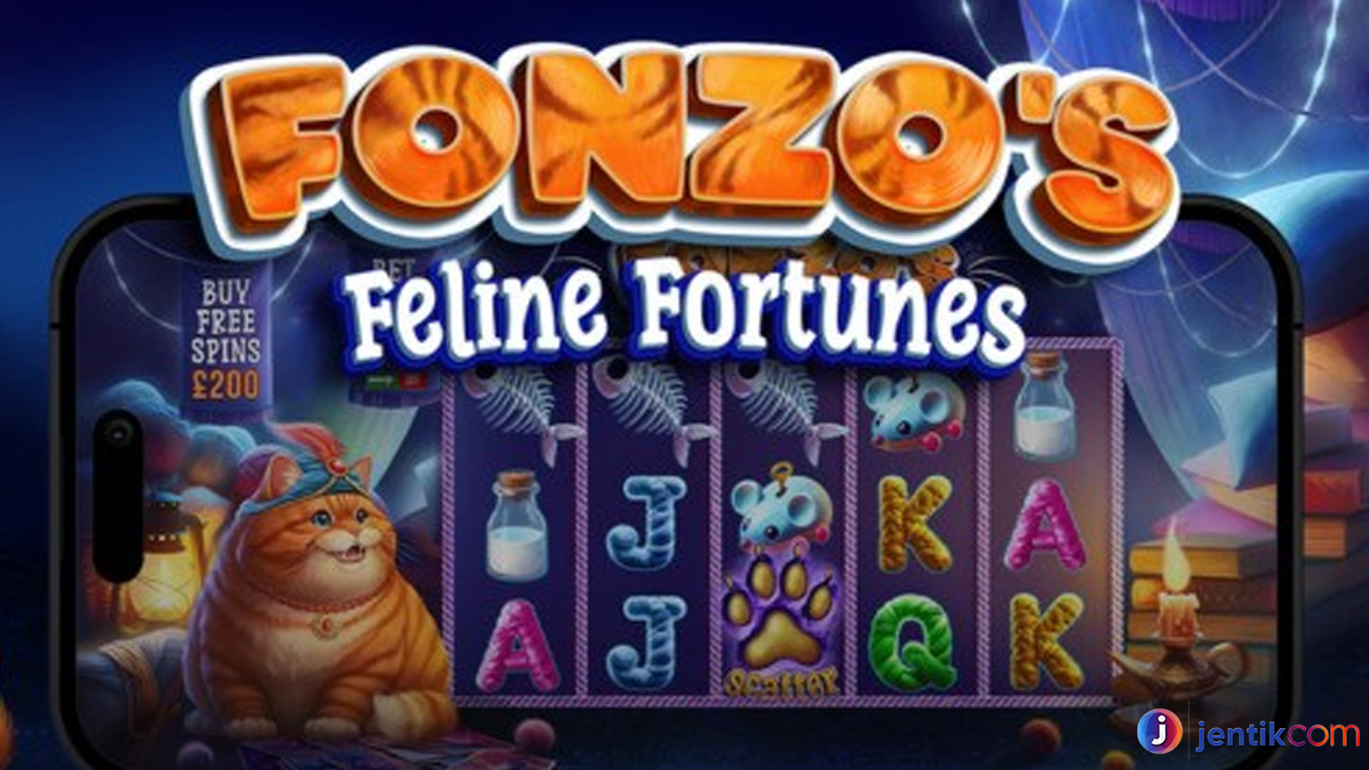 Fonzo’s Feline Fortunes: Slot Kucing Ajaib yang Bisa Bikin Tajir