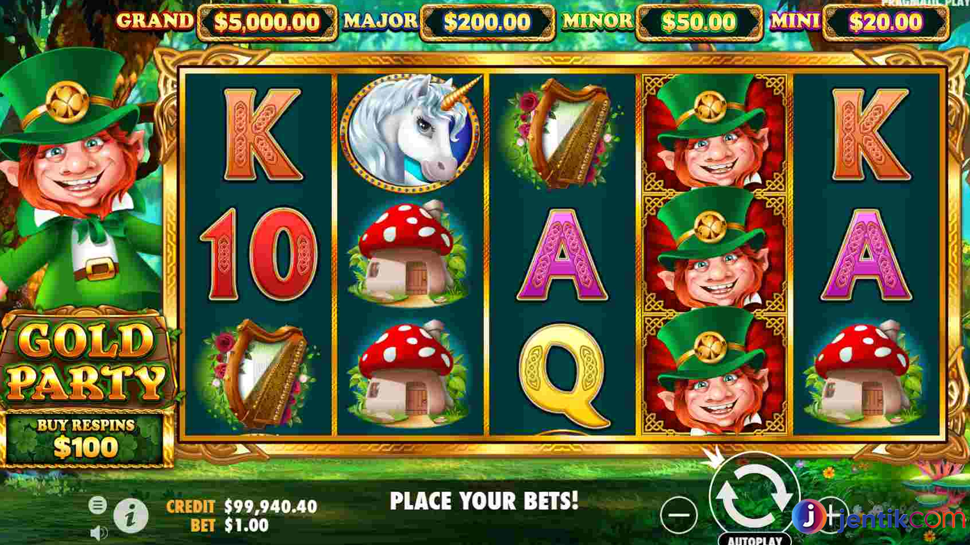 Gold Party Slot: Putar Gulungan, Raih Kemenangan Berlimpah